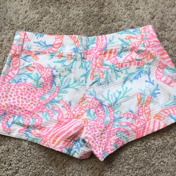 EUC Lilly Pulitzer Walsh shorts size 4 - Picture 3 of 3